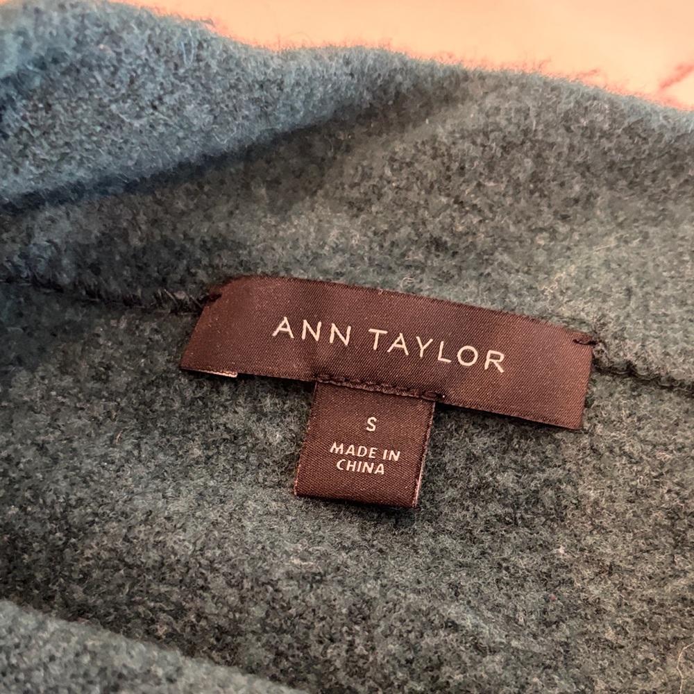 Ann Taylor Teal Sweater - Picture 5 of 8